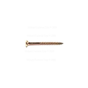 Midwest Fastener  09290 9x2-1/4 Star Ws Gold 1#