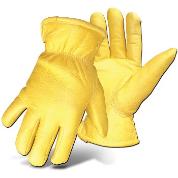 Lrg Lined Deerskin Glove