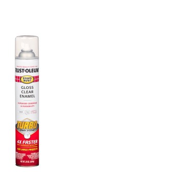 Enamel Spray Paint, Clear Gloss