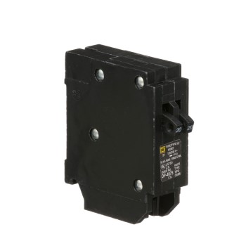 Square D Homeline Tandem Breaker - 20/20 Amp
