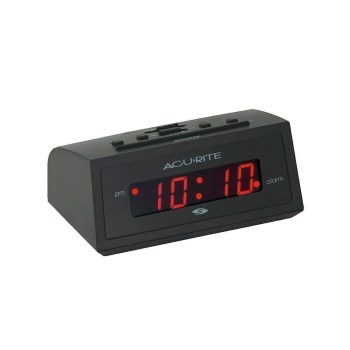 Alarm Clock, Set and Forget - Black