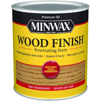 Minwax 22102 Wood Finish ~ Golden Oak, 1/2 Pint