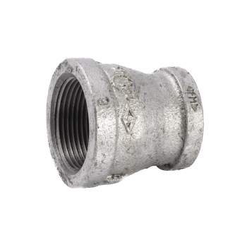 Anvil/Mueller Malleable Reducing Coupling, Galvanized - 2" x 1-1/4"