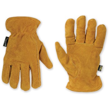 CLC 2056L Lg Tan Cwhide Drvr Glove