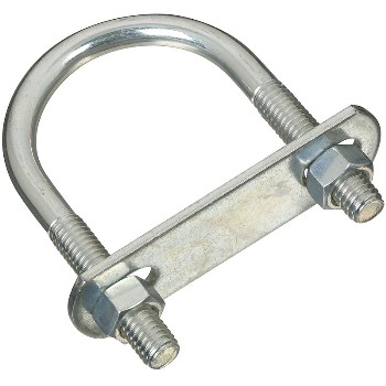 National N222-190 2190bc Series U Bolt, Zinc Plated ~ 3/8" X 2" X 3-1/2"