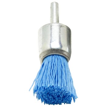 Dico Prod 7200027 End Brush, Blue ~ 3/4" 240 Grit