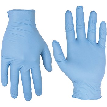 Lg Blu Nitr Dspose Glove