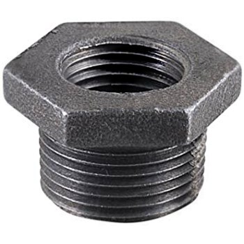 Malleable Hex Bushing ~ 1/2" x 1/8"