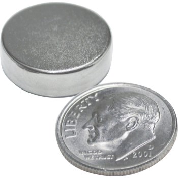 Master Magnetics Neodymium Super Magnets - 0.472" Dia, 6pk