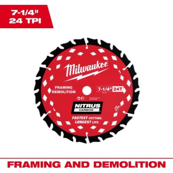 7-1/4 24t Saw Blade
