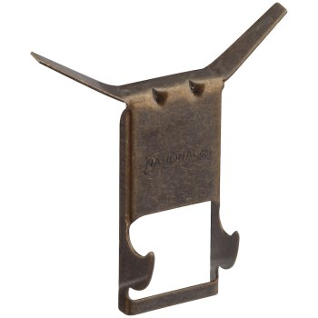 National 260299 Antique Brass Brick Hanger, Visual Pack 2552