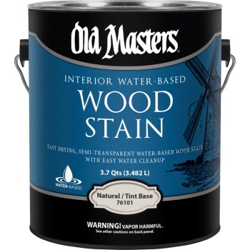 Old Masters Water-Based Wood Stain, Tint Base - Gallon