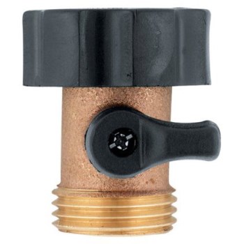 Brass Shutoff Hose End