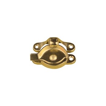Brass Crescent Sash Lock, Visual Pack 600 