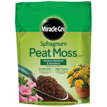 Sphagnum Peat Moss ~ 8 Qt Bag