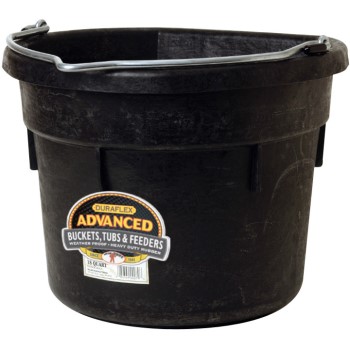 Miller Mfg  DF18FB Flat Back Bucket, 18 Quart