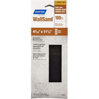 Norton 07660768318 68318 10pk 100g Drywall Screen