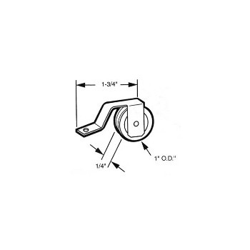 Primeline/slideco B639 Scrn Dr Spring Ten Roller