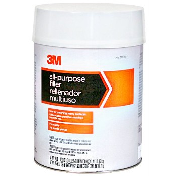 3M 076308200527 Filler-Putty,  White All Purpose ~ Quart