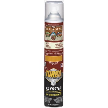 Ready Seal Wood Stain & Sealer Spray, Natural Cedar - 24 oz