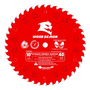  General Purpose Saw Blade   10"  40T    