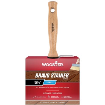 Wooster  0F51160055 Bravo Pro Stain Brush ~ 5 1/2