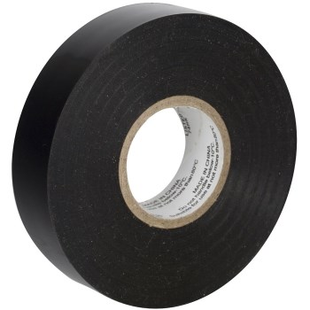 Shurtape 668 Vinyl Electrical Tape, Black - 3/4" x 66 Ft