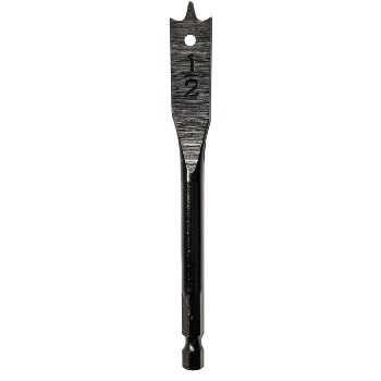 Century Drill & Tool   36232 1/2in. Stubby Spade Bit