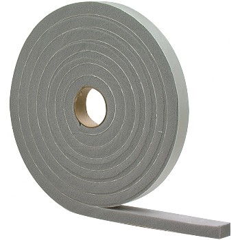 M-D Bldg Prods 02311 Foam Tape, High Density Gray ~ 1/2" x 3/4" x 10 ft