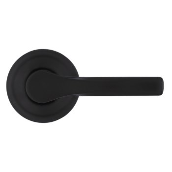 Kwikset Henley Passage Lever, Matte Black