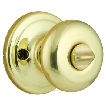 Juno Privacy Lock ~ Polished Brass