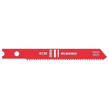 Milwaukee U-Shank HSS Jigsaw Blade, 18 TPI - 2-3/4", 5pk