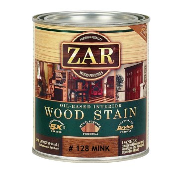 ZAR Oil-Based Interior Wood Stain,  #128 Mink ~ Quart 