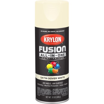 Krylon K02737007 2737 Sp Satin Dovr White Paint