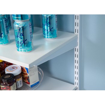 Organized Living FreedomRail Wood Shelf Bracket, White - 12-1/2"