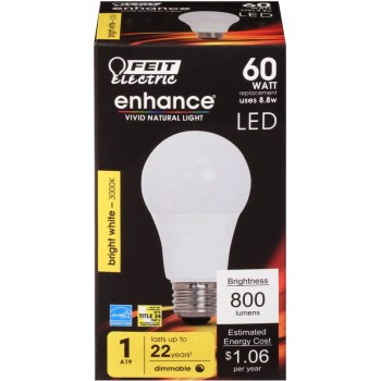 Feit Electric  OM60DM/930CA Led A19 Dim Bulb