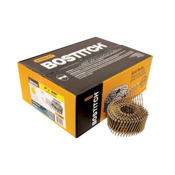 Bostitch Coil Siding Nails, 15 Degree - 2"
