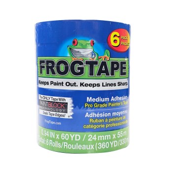 FrogTape Pro Grade Painter's Tape, Blue - .94" x 60 Yd