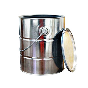 Lined Can with Lid, 1 gallon