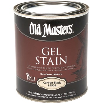 Gel Stain, Carbon Black ~ Qt