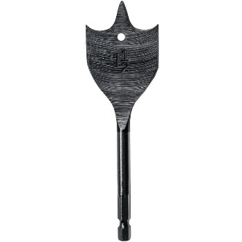 Century Drill & Tool 36296 1-1/2in. Stubby Spade Bit