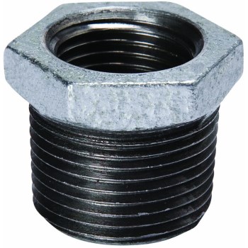 Galvanized Hex Bushing ~ 2-1/2"x1-1/2"