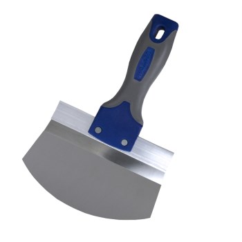 ProGrip Stainless Steel Bucket Scoop - 6" Bent Blade
