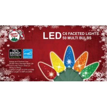 50ct Multi C6 Led