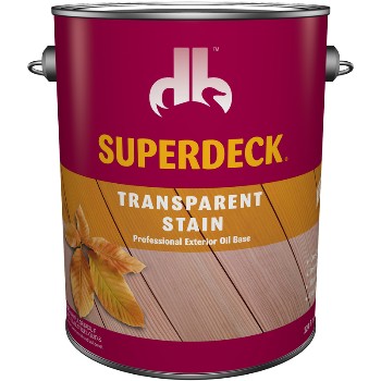 SuperDeck/DuckBack DPI-1901-4 Superdeck Transparent  Stain, 250VOC Cedar~Gallon