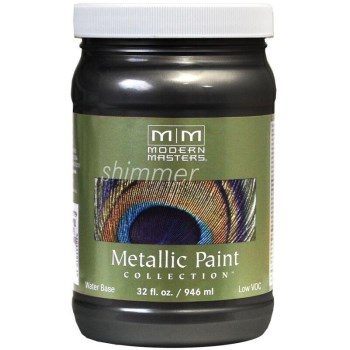 Metallic Paint, Black Pearl 32 Ounce