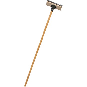 Deck Scrub Brush & Handle ~ 10" W