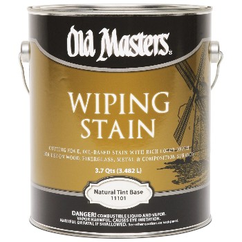 Wiping Wood Stain, Natural Tint Base  ~ Gallon