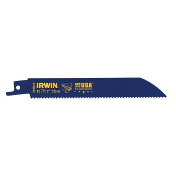 Irwin WeldTec Reciprocating Saw Blade - 6" x 10 TPI