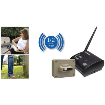 Outdoor/Driveway Wireless Motion Alarm and Alert System